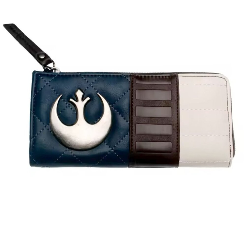 Rare Star Wars Han Solo Hoth Wallet Zip Around Quality Faux Leather Rebels NEW